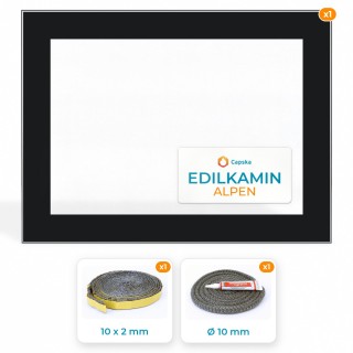 Edilkamin ALPEN Glass Panel - Order Online