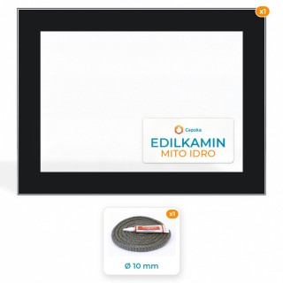 Edilkamin MITO IDRO Glass Panel - Order Online