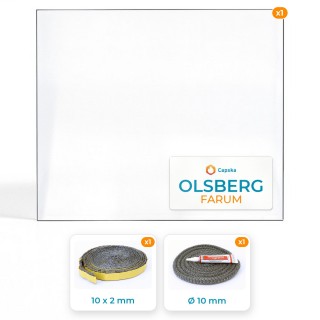 Olsberg FARUM Glass Panel Pack - Order Online