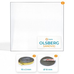 Olsberg SANDVIG - Rectangular panel Pack