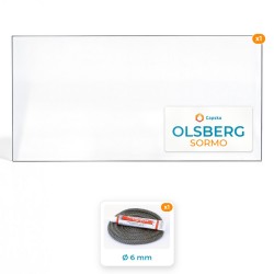 OLSBERG SORMO - Paket : Glas + Dichtung
