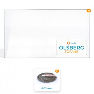Olsberg TOFANE Glass Panel Pack - Order Online