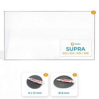 Supra 632/634/636/638 Glass Panel - Order Online