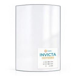 Vitre Invicta ODYSSEE - Verre Courbe pour poêle à bois