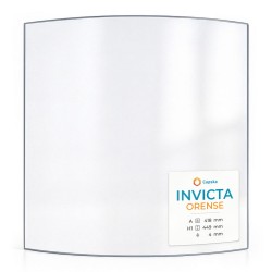 Vitre Invicta ORENSE - Verre Courbe pour poêle à bois