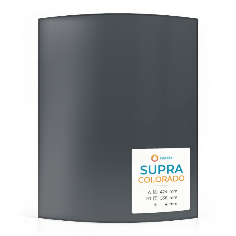 Vitre Supra COLORADO - Verre Courbe pour poêle à bois