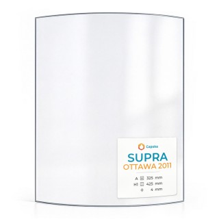 Vetro curvo per stufa a legna Supra Ottawa 2011