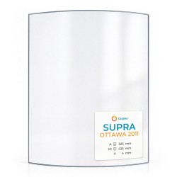 Vetro Supra OTTAWA 2011 - Vetro Curvo per stufa a legna