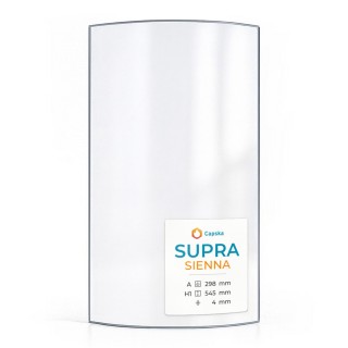 Supra SIENNA Glas - hitzebeständiges Kaminglas für Kaminofen