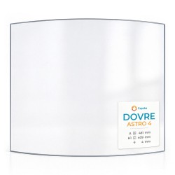 Vetro Dovre ASTRO 4 - Vetro Curvo per stufa a legna