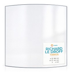 Vitre Richard Le Droff TARIOS - Verre Courbe pour poêle à bois
