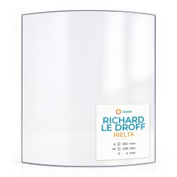 Vetro Richard Le Droff RIELTA - Vetro Curvo per stufa a legna