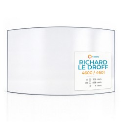 Vitre Richard Le Droff 4600 / 4601 - Verre Courbe pour insert