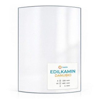 Edilkamin DANUBIO Glas - Kaminglas für Pelletofen