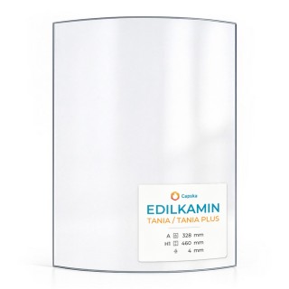 Edilkamin TANIA / TANIA PLUS Glas - Kaminglas für Pelletofen