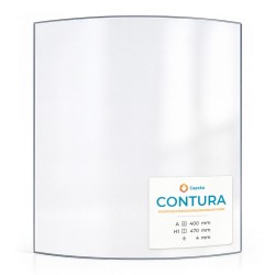 Vitre Contura 600/610/620/630/635/650/655/660/670/690 - Verre Courbe pour poêle à bois