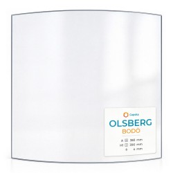 Vitre Olsberg BODÖ - Verre Courbe pour poêle à bois