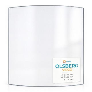 Vetro per stufa a legna Olsberg Vega - Vetro ceramico di alta qualità - Capska