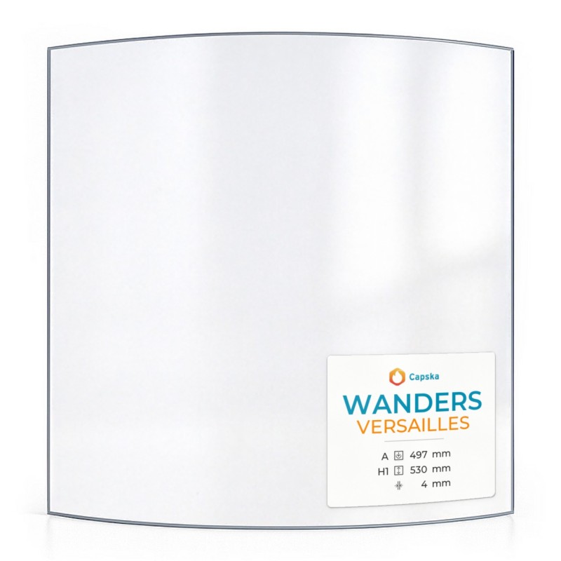 WANDERS VERSAILLES Glass Panel for Wood Burning Stove