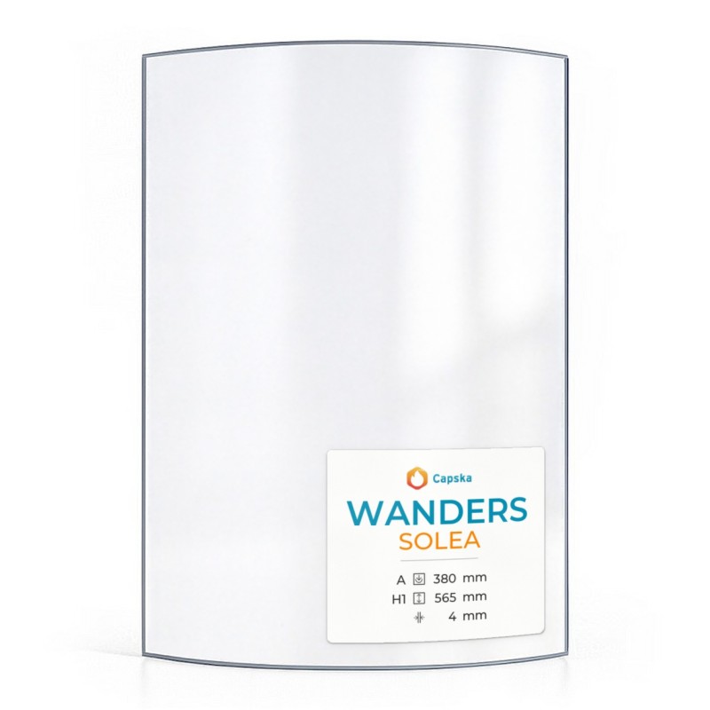 Wanders SOLEA Glas - Kaminglas für Kaminofen