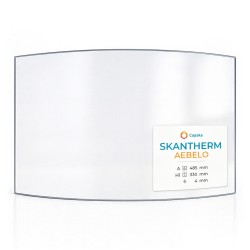 Vetro Skantherm AEBELO - Vetro Curvo per stufa a legna