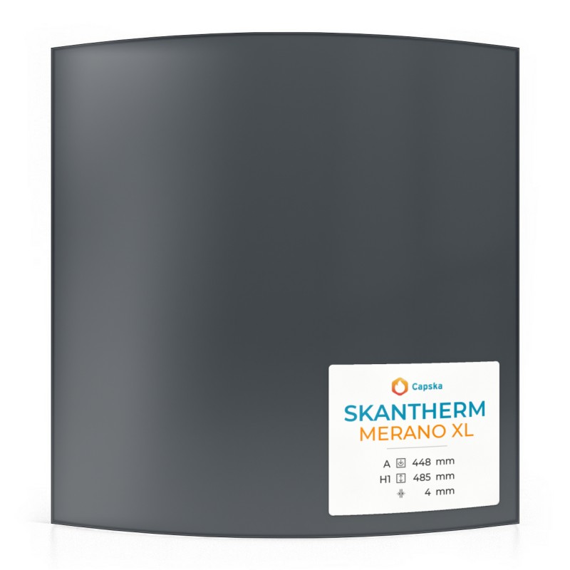 Vitre Skantherm MERANO XL - Verre Courbe pour poêle à bois