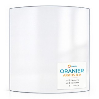 Oranier ARKTIS 8-A Glas - Kaminglas für Kaminofen