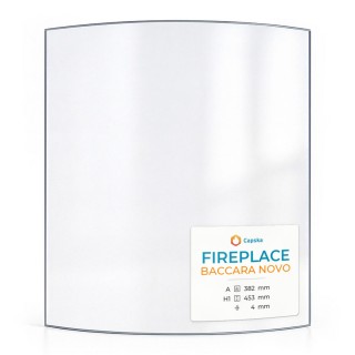 Kaminglas BACCARA NOVO - FIREPLACE Glas für Kaminofen