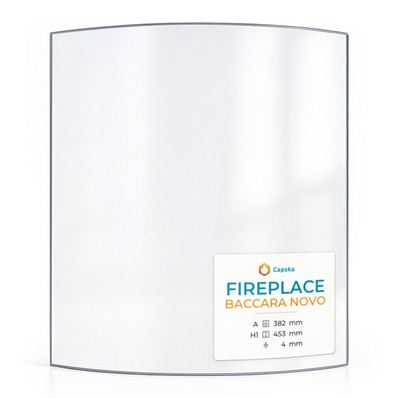 Kaminglas BACCARA NOVO - FIREPLACE Glas für Kaminofen