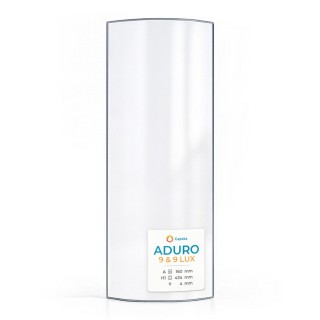 Vitre Aduro 9 & 9 LUX - Verre Courbe Latéral pour poêle à bois