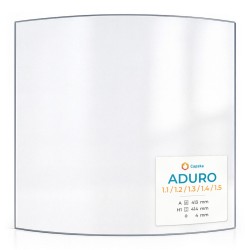 Vetro Aduro 1.1 / 1.2 / 1.3 / 1.4 / 1.5 - Vetro Curvo per stufa a legna
