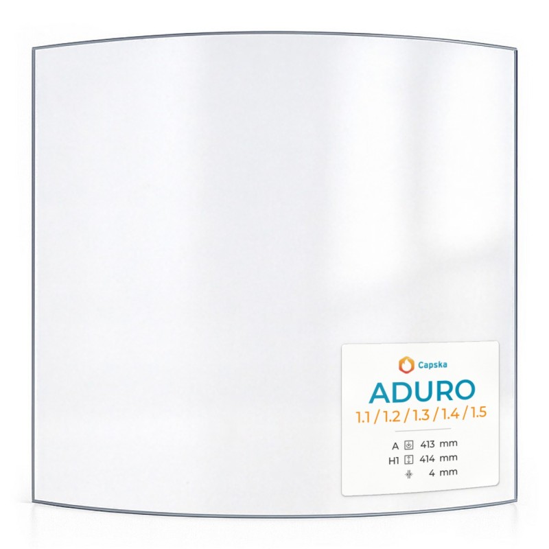 Aduro 1.1 / 1.2 / 1.3 / 1.4 / 1.5 Glass - Curved Glass Panel for Wood Burning Stove