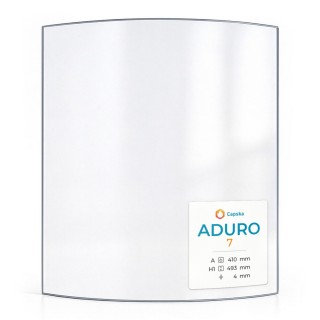 Aduro 7.1/7.2 Glas - Kaminglas in sich gebogener Form