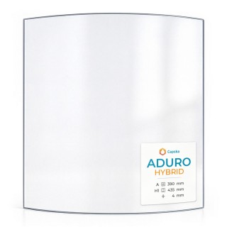 Aduro HYBRID Glass - Curved Panel for Wood Burning Stove
