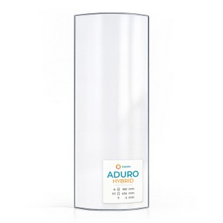 Vitre Aduro HYBRID - Verre Courbe Latéral pour poêle à bois