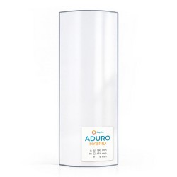 Vetro Aduro HYBRID - Vetro Curvo Laterale per stufa a legna