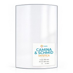 Vetro Camina & Schmid MYSTICA - Vetro Curvo per stufa a legna