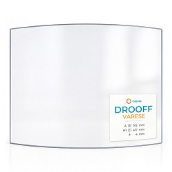 Vetro Curvo per stufa Drooff Varese