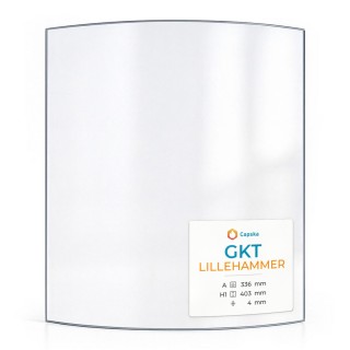 Gkt LILLEHAMMER Glas - Kaminglas für Kaminofen