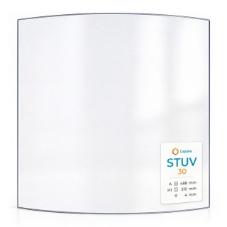 STUV 30 Glas - Kaminglas für Kaminofen
