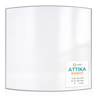 Vetro Attika BANDO - Vetro Curvo per stufa a legna