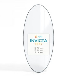 Vetro Invicta FIFTY - Vetro Ovale per stufa a legna