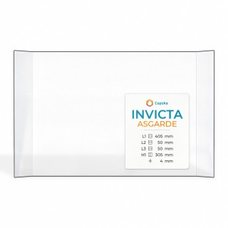 Vitre Invicta ASGARDE - Verre Prismatique pour poêle à bois