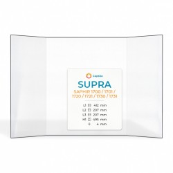 Vitre Supra SAPHIR 1700 / 1701 / 1720 / 1721 / 1730 / 1731 - Verre Prismatique pour insert