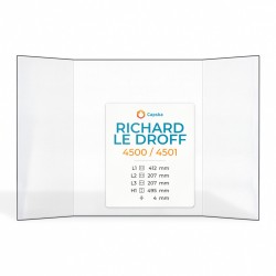Vitre Richard Le Droff 4500 / 4501 - Verre Prismatique pour insert