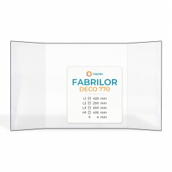 Vitre Fabrilor DECO 770 - Verre Prismatique pour insert