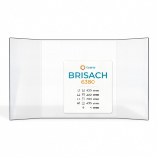 Vitre Brisach 6380 - Verre Prismatique pour insert