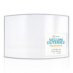 Vetro Seguin Duteriez PANORAMIC - Vetro Curvo per inserto per caminetto