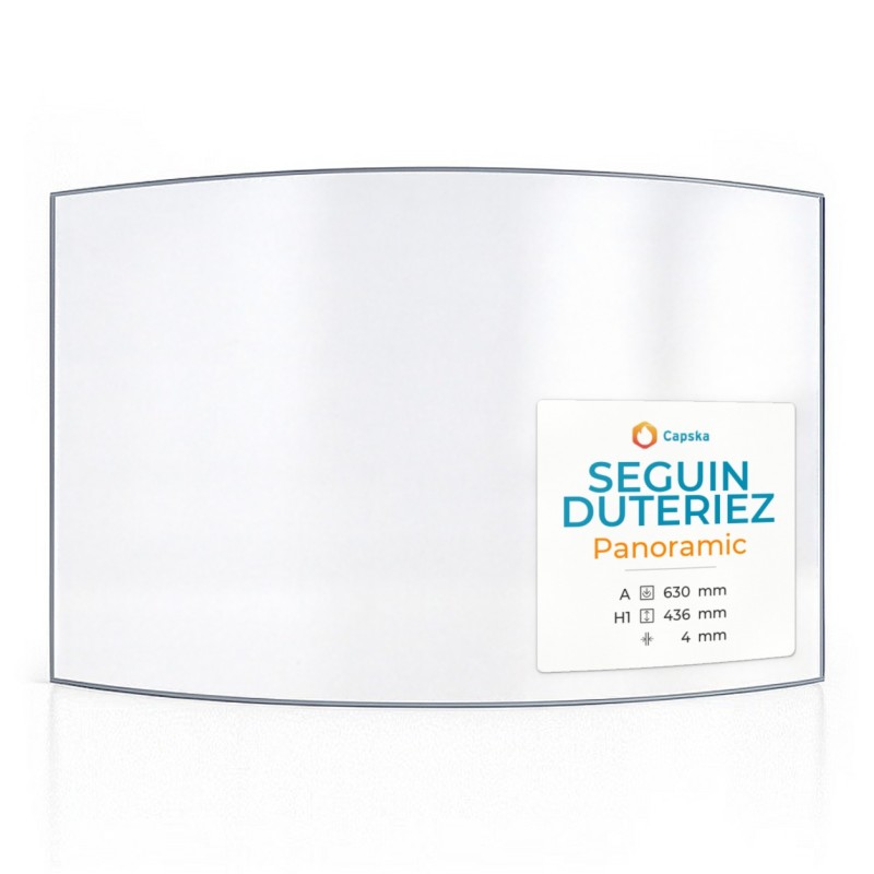 Vetro curvo per inserto caminetto - SEGUIN DUTERIEZ Panoramic