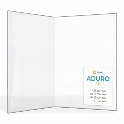 Aduro 12 Glass - Folded glass panel for wood burning stove